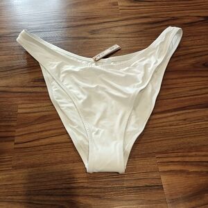 SKIMS Recycled Swim Ivory Swimwear Bottom